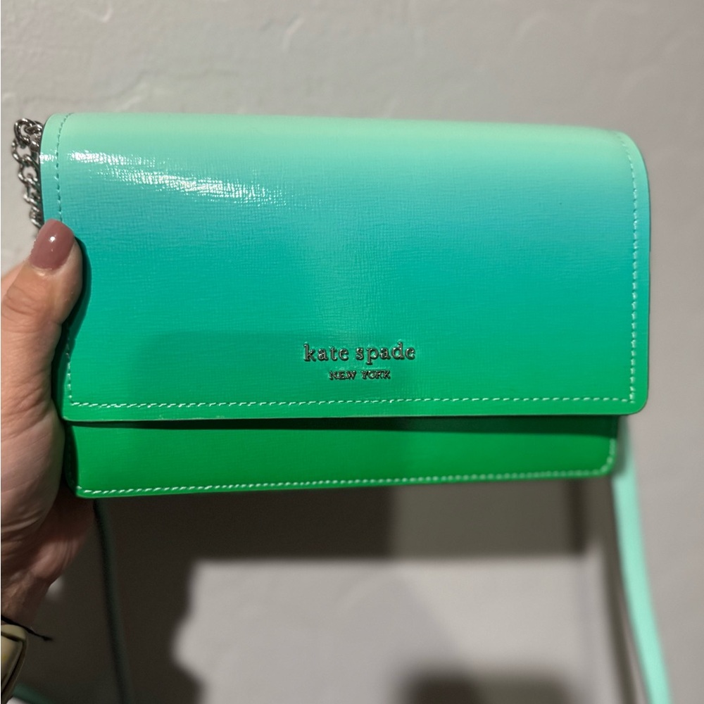 Kate Spade Green Ombre Crossbody Bag